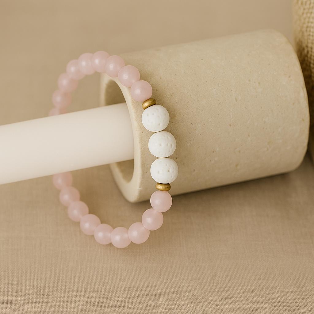 Soul Armband "Rosenquarz"