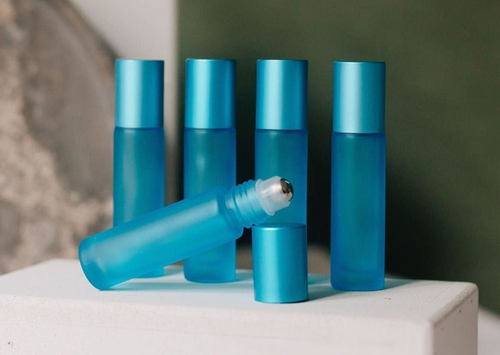 Roll On Frosted Light Blue 10 ml (5er Set)