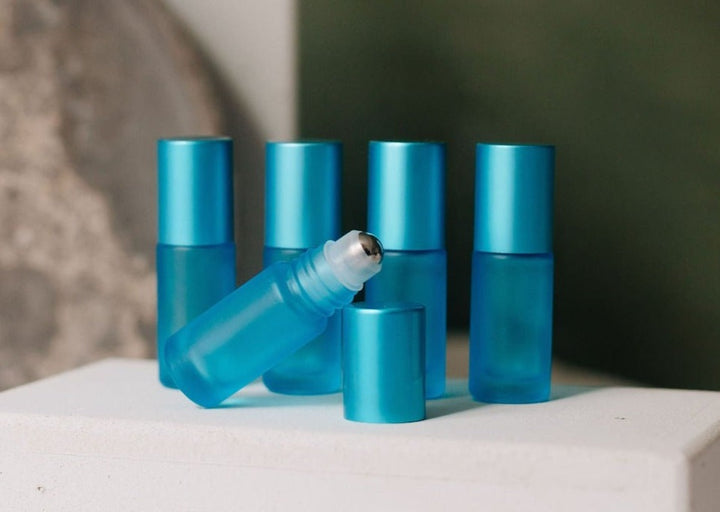 Roll On Frosted Light Blue 5 ml (5er Set)