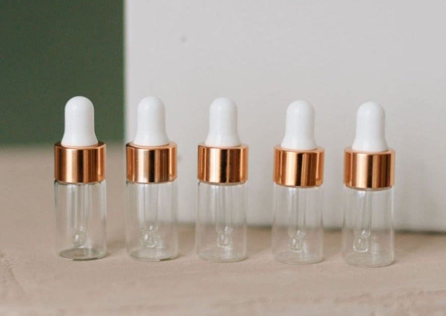 Tropfpipetten gold 3 ml (5er Set)
