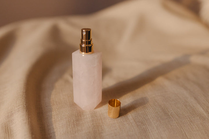 Rosenquarz Sprayflasche