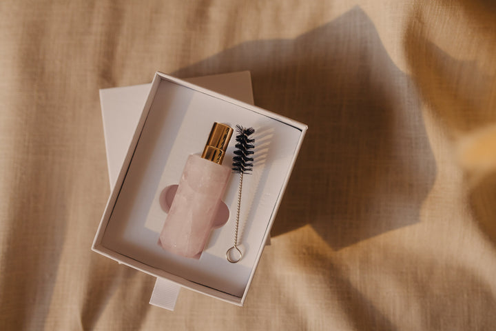 Rosenquarz Sprayflasche